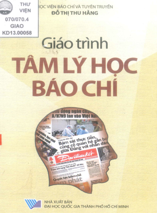Giáo Trình Tâm Lý Học Báo Chí – Bí Quyết Chinh Phục Độc Giả