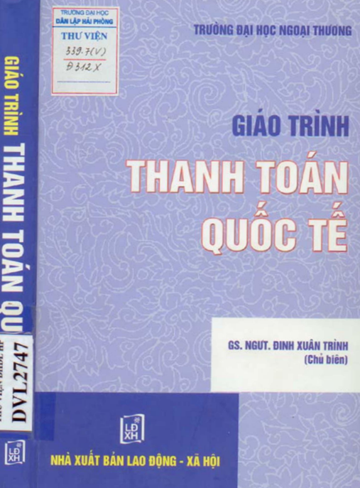 Giáo Trình Thanh Toán Quốc Tế – Tài Liệu Học Tập Chuẩn Đại Học