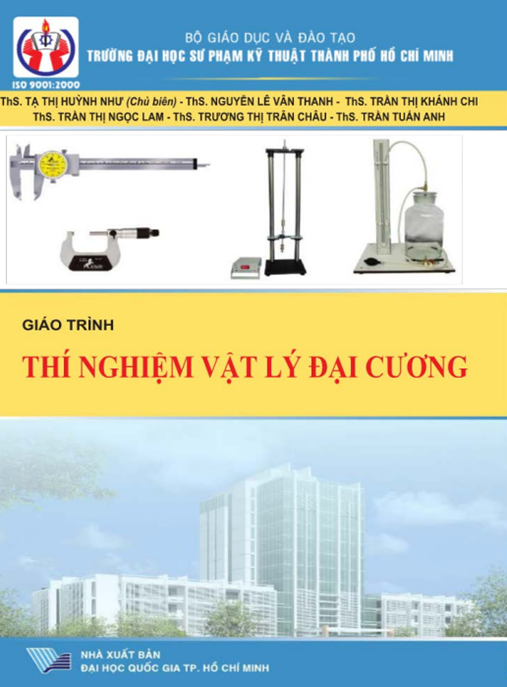Giáo Trình Thí Nghiệm Vật Lý Đại Cương – Hướng Dẫn Thực Hành Chính Xác