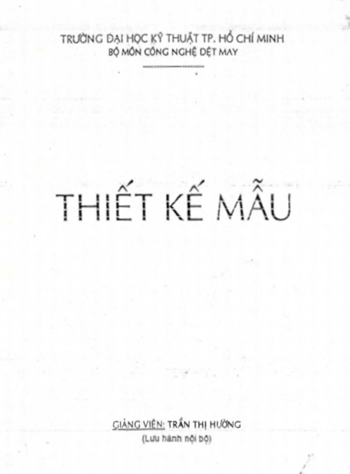 Giáo Trình Thiết Kế Mẫu – Bí Quyết Thành Công Cho Designer Mới