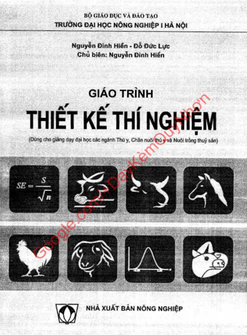 Giáo Trình Thiết Kế Thí Nghiệm – Bí Quyết Thành Công Cho Nhà Khoa Học