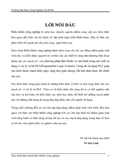Giáo Trình Thực Hành Điều Khiển Công Nghiệp – Bí Quyết Thành Thạo Tự Động Hóa