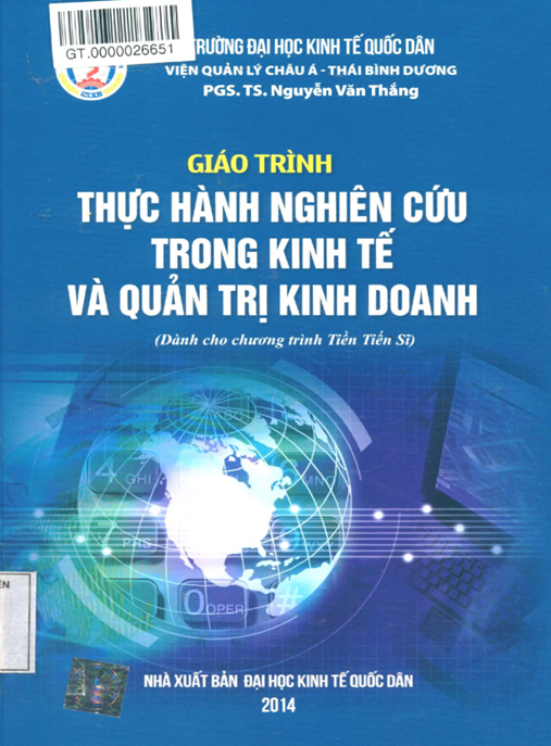 Giáo Trình Thực Hành Nghiên Cứu Trong Kinh Tế Và Quản Trị Kinh Doanh – Bí Quyết Thành Công