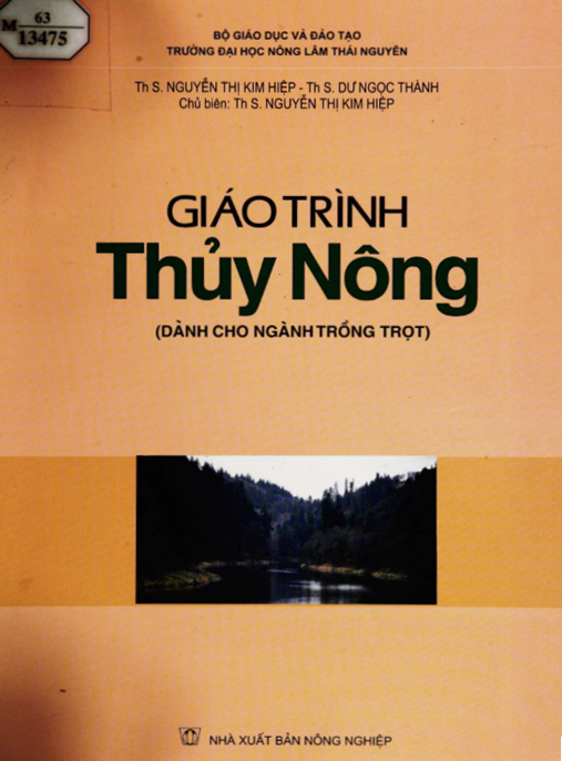 Giáo Trình Thủy Nông – Bí Quyết Điều Tiết Nước Hiệu Quả Cho Cây Trồng