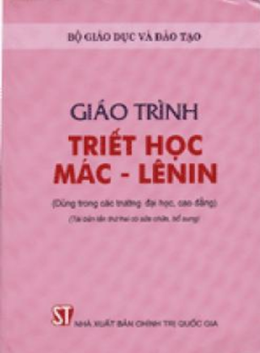 Giáo Trình Triết Học Mác Lênin – Siêu Hình Và Biện Chứng
