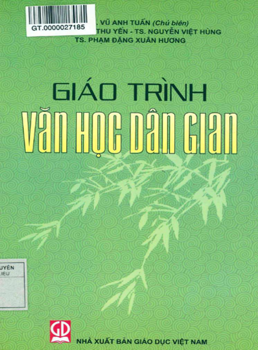 Giáo Trình Văn Học Dân Gian – Phân Loại Sâu Sắc Chuẩn Quốc Tế