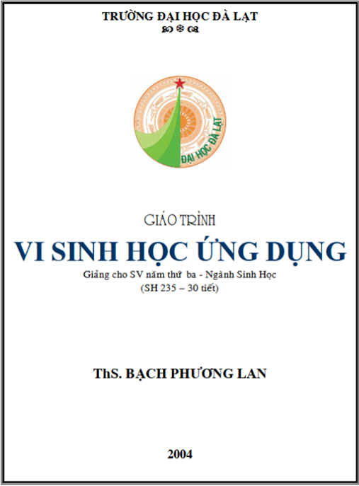 Giáo Trình Vi Sinh Học Ứng Dụng – Tài Liệu Chuẩn Siêu Hay Cho Sinh Viên