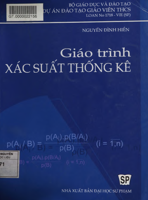 Giáo Trình Xác Suất Thống Kê – Toàn Tập Cơ Bản Đến Nâng Cao