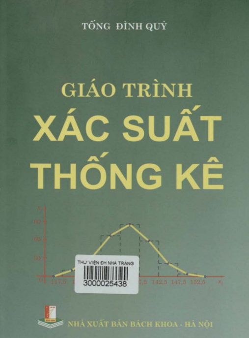 Giáo Trình Xác Suất Thống Kê – Nền Tảng Toán Học Thiết Yếu Cho Mọi Ngành