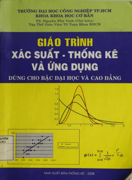 Giáo Trình Xác Suất Thống Kê Và Ứng Dụng – Ebook PDF Toàn Diện Cho Sinh Viên