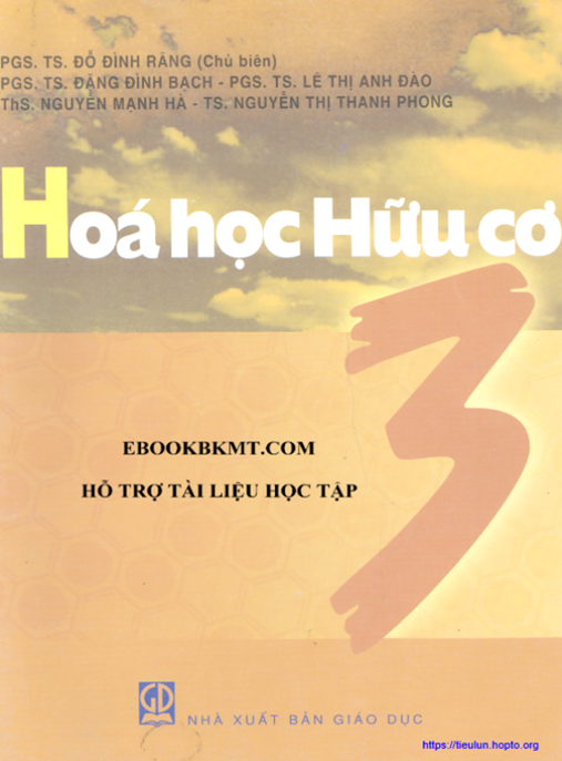 Hóa Học Hữu Cơ Tập 3 – Sách Giáo Khoa Chuẩn Đại Học Y Dược