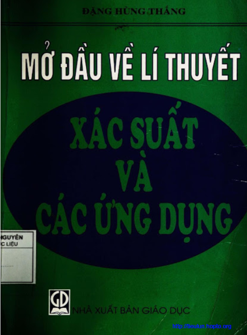 Mở Đầu Về Lý Thuyết Xác Suất Và Các Ứng Dụng – Sách Cơ Bản Hay Nhất