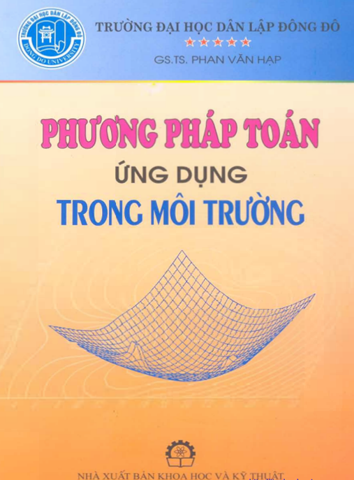 Phương Pháp Toán Ứng Dụng Trong Môi Trường – Sách Chuyên Sâu Cho Kỹ Sư