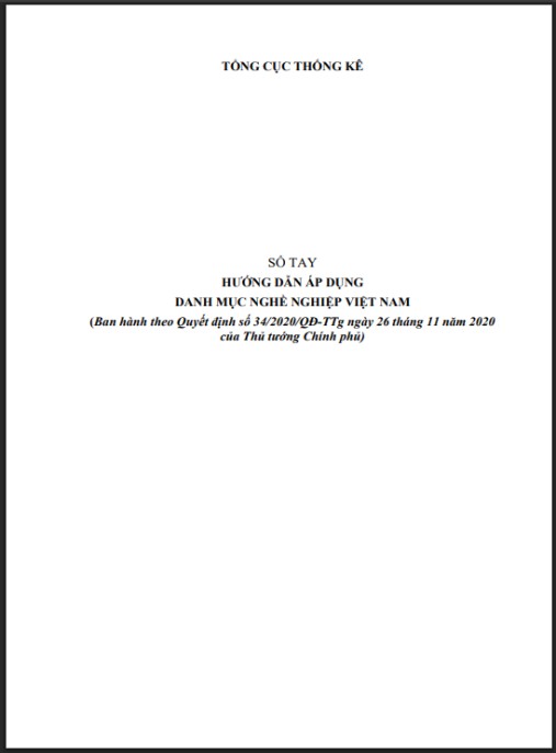 Sổ tay hướng dẫn áp dụng danh mục nghề nghiệp tại Việt Nam – Tài liệu thiết yếu cho HR!