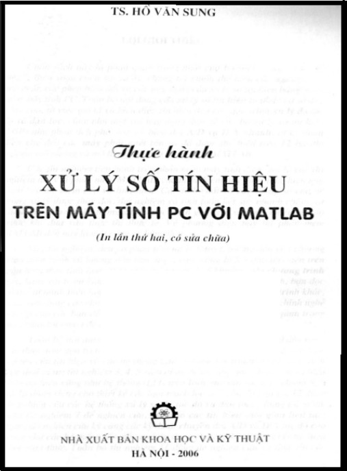 Thực hành xử lý số tín hiệu trên PC với MATLAB – Phần 1: Hướng dẫn thực tế chuyên sâu