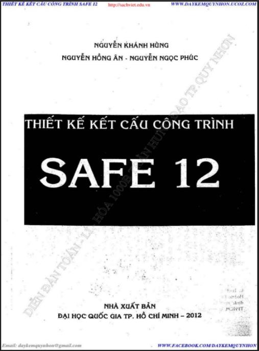 Tài liệu Thiết Kế Kết Cấu Công Trình Safe 12 – Hướng dẫn thiết kế bê tông cốt thép chuyên sâu