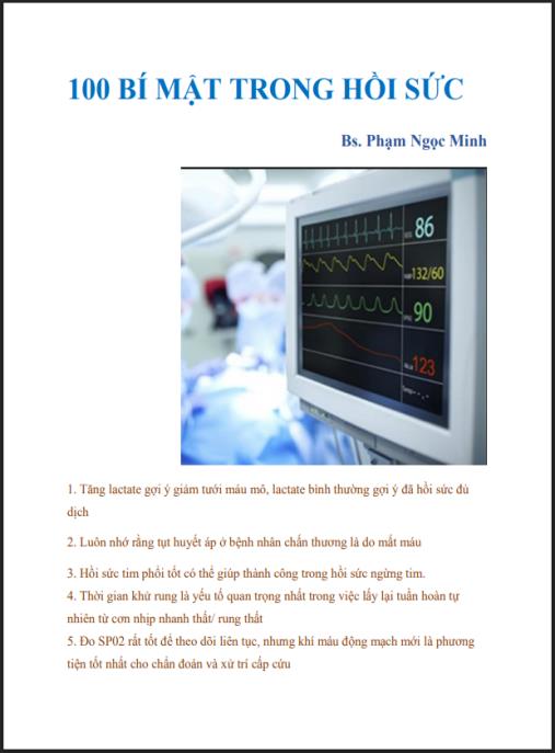 100 Bí Mật Trong Hồi Sức – Bí Quyết Hồi Phục Thần Kỳ Siêu Tốc