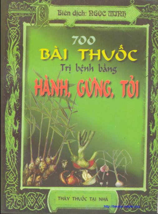 700 Bài Thuốc Trị Bệnh Bằng Hành, Gừng, Tỏi – Bí Quyết Sức Khỏe Tự Nhiên!