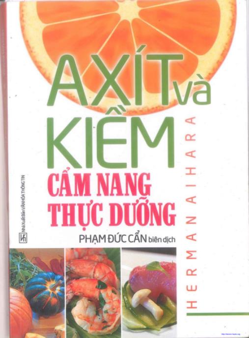 Axit Và Kiềm – Cẩm Nang Thực Dưỡng Bí Quyết Sống Khỏe