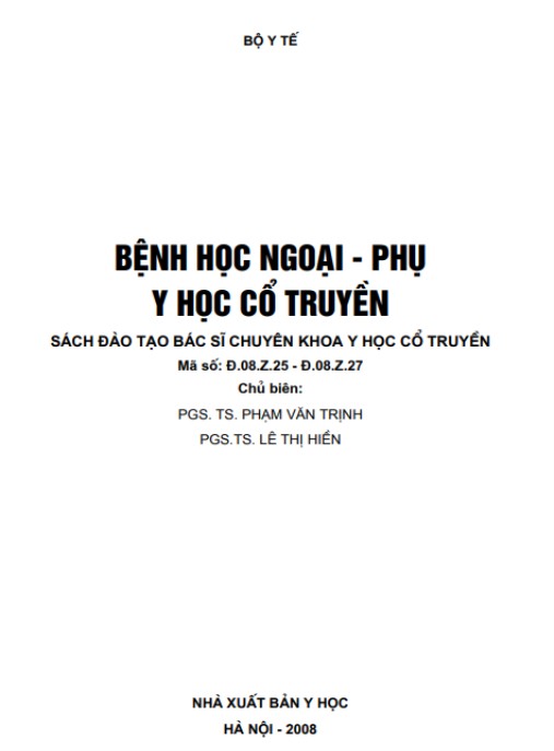 Bệnh Học Ngoại Phụ – Y Học Cổ Truyền: Bí Quyết Chữa Lành Phụ Khoa