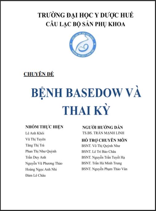 Chuyên đề: Bệnh Basedow và thai kỳ – Hướng dẫn toàn diện cho mẹ bầu