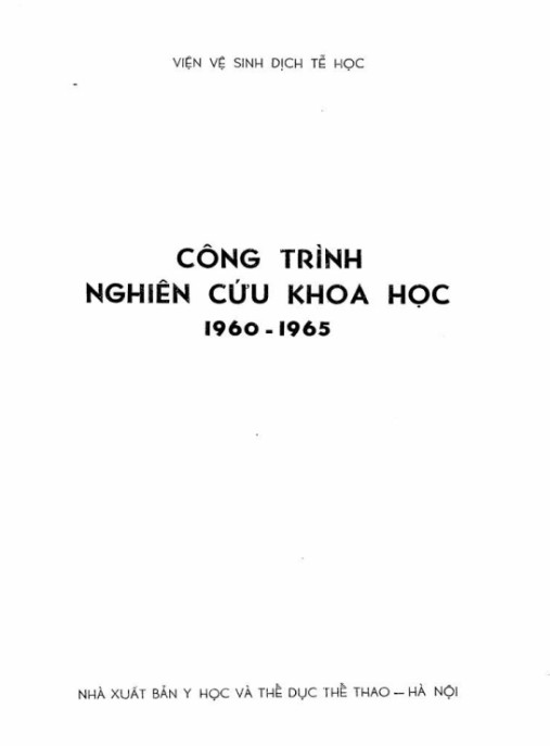 Công Trình Nghiên Cứu Khoa Học 1960-1965: Di Sản Khoa Học Việt Nam