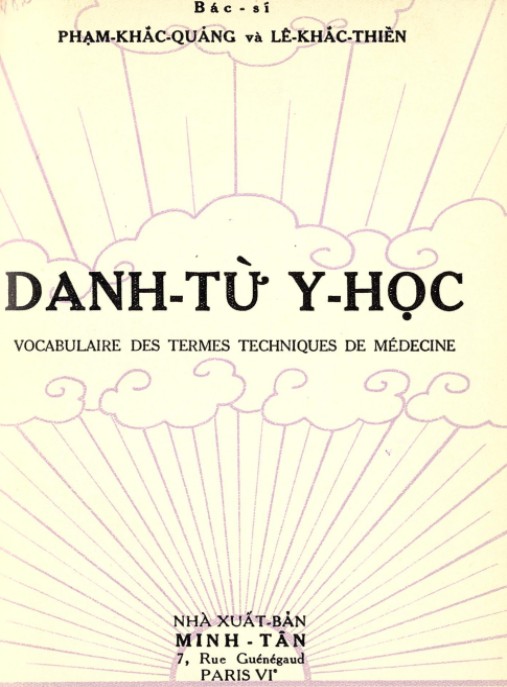 Danh Từ Y Học – Từ Điển Thuật Ngữ Y Khoa Thiết Yếu