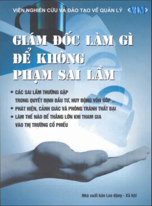Giám đốc làm gì để không phạm sai lầm – Bí quyết tránh thất bại kinh doanh