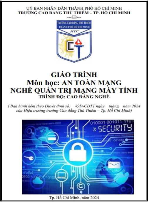 Giáo trình An toàn mạng – Hướng dẫn toàn diện bảo mật cho sinh viên