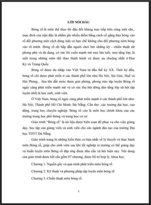 Giáo trình Bóng rổ – Hướng dẫn kỹ thuật chuyên sâu cho sinh viên Thể dục Thể thao