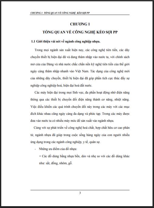 Giáo trình Công nghệ kéo sợi PP – Hướng dẫn chuyên sâu tối ưu sản xuất