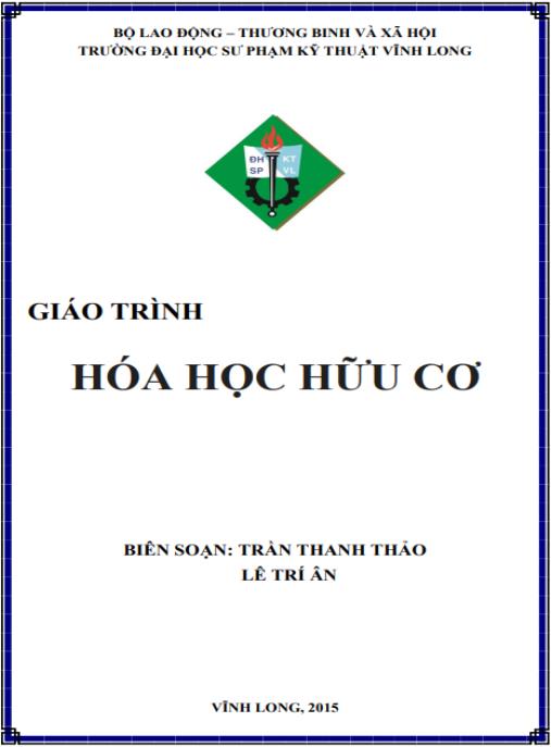 Giáo trình Hoá học hữu cơ – Hướng dẫn toàn diện cho sinh viên