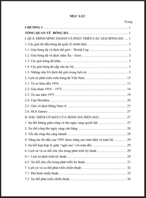 Giáo trình Huấn luyện bóng đá – Bí quyết đào tạo HLV chuyên nghiệp
