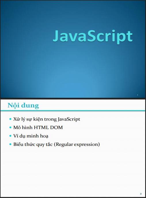 Giáo trình JavaScript (Phần 2) – Làm Chủ DOM & Sự Kiện Siêu Hay!