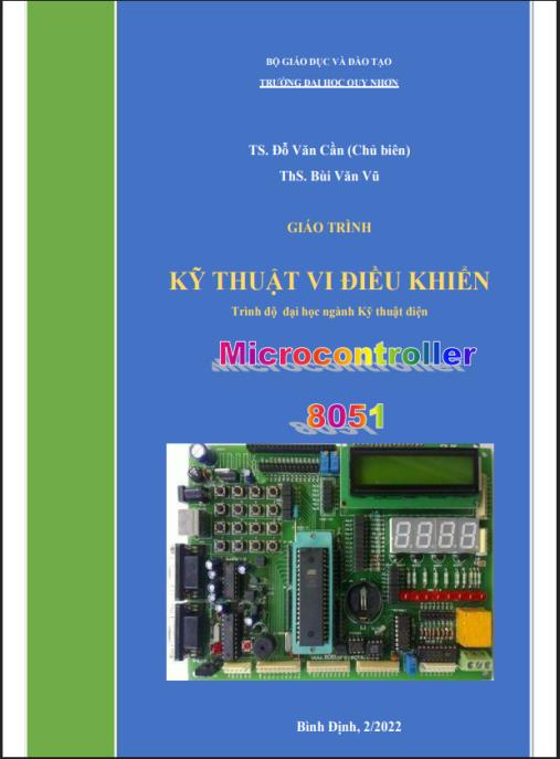 Giáo trình Kỹ thuật Vi Điều Khiển – Hướng Dẫn Toàn Diện Họ 8051