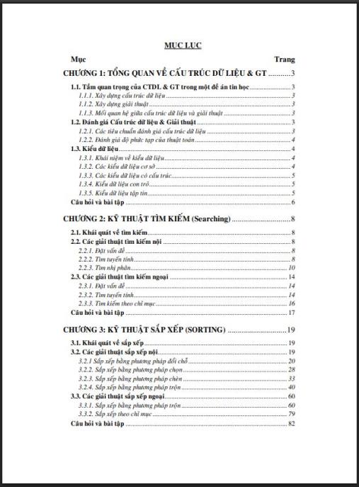 Giáo trình Lý thuyết cơ sở dữ liệu và giải thuật – Nền tảng vững chắc cho IT!