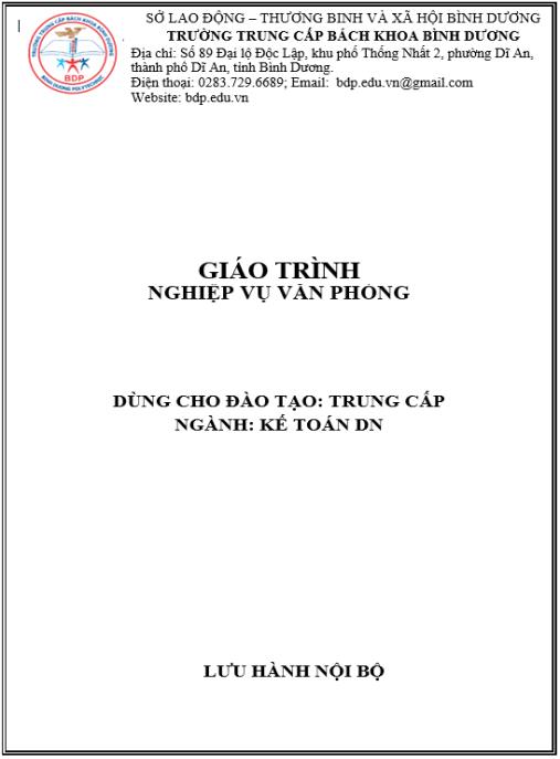 Giáo trình Nghiệp vụ văn phòng – Bí quyết thành thạo hành chính chuyên nghiệp