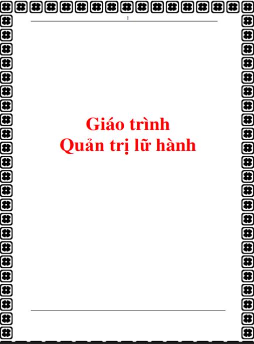 Giáo trình Quản trị dịch vụ lữ hành – Bí quyết thành công ngành du lịch