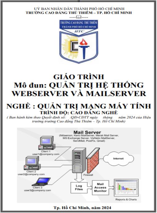 Giáo trình Quản trị hệ thống Webserver và Mailserver – Hướng dẫn thực hành chuyên sâu