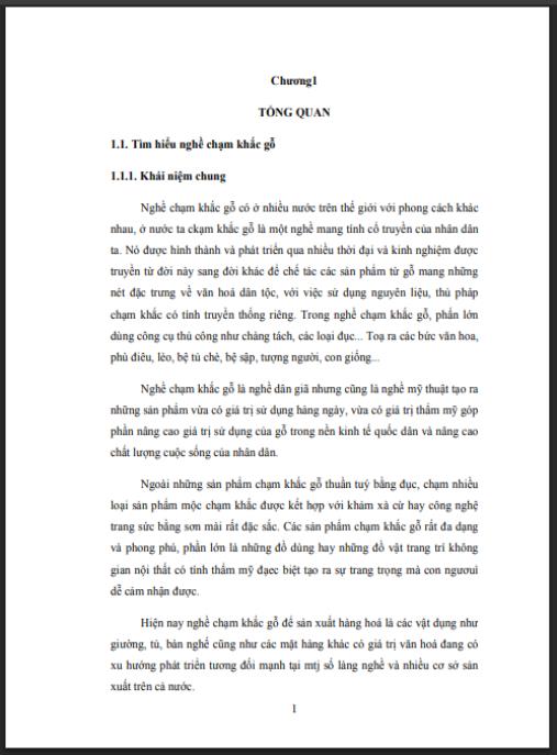 Giáo trình chạm khắc gỗ – Bí quyết nghề truyền thống Việt Nam