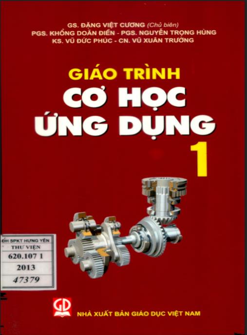 Giáo trình Cơ học Ứng dụng 1 – Tài liệu giảng dạy chuyên sâu cho kỹ sư