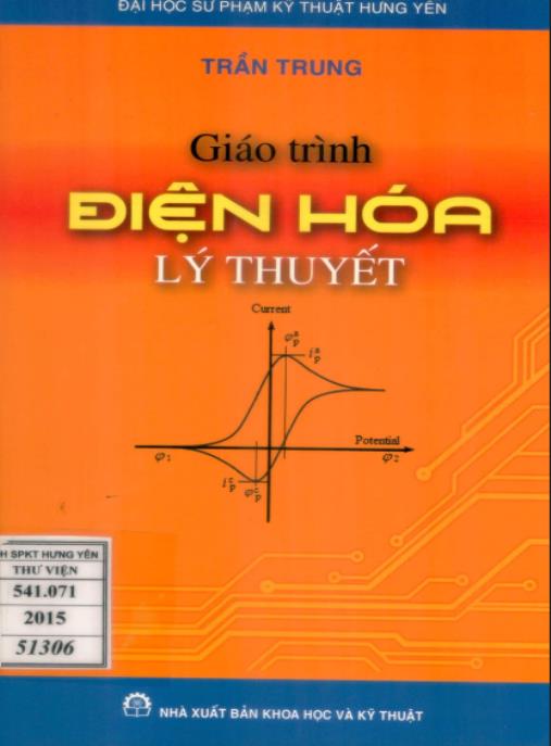 Giáo trình điện hóa lý thuyết – Nền tảng vững chắc cho sinh viên Hóa học