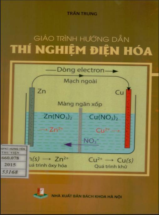 Giáo trình hướng dẫn thí nghiệm điện hóa – Hướng dẫn thực hành chuyên sâu cho sinh viên Hóa