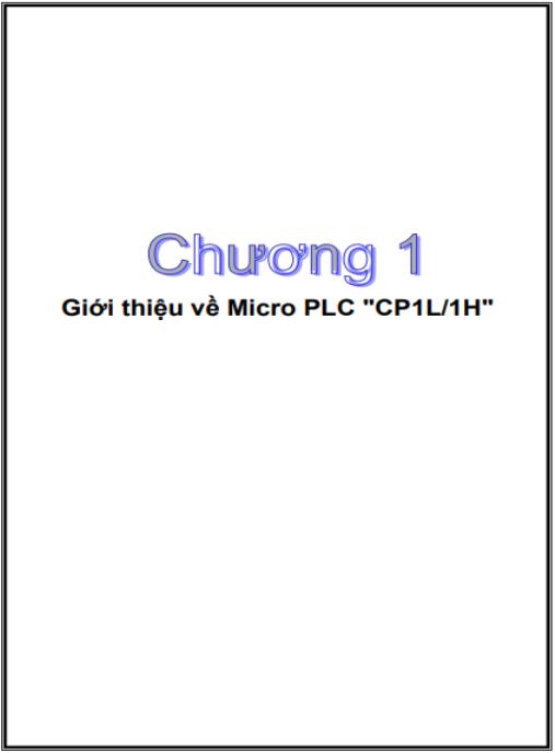 Giáo trình hướng dẫn tự học PLC Omron – Từ cơ bản đến thành thạo