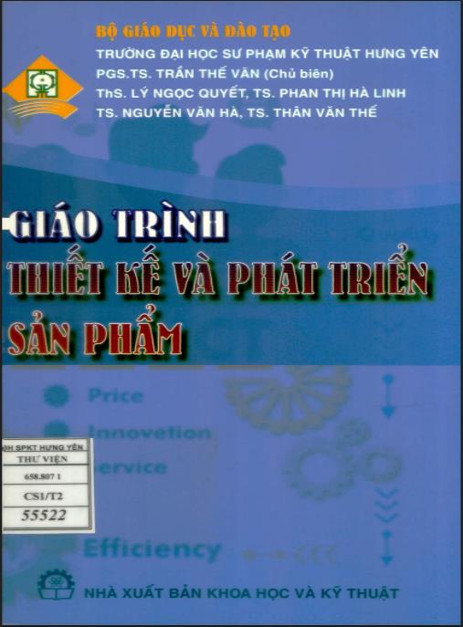 Giáo trình thiết kế và phát triển sản phẩm – Bí quyết sáng tạo vượt trội