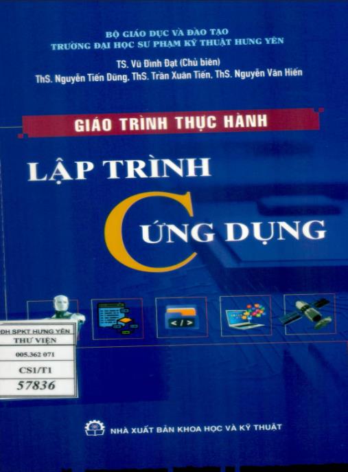 Giáo trình thực hành lập trình C ứng dụng – Hướng dẫn từ cơ bản đến nâng cao