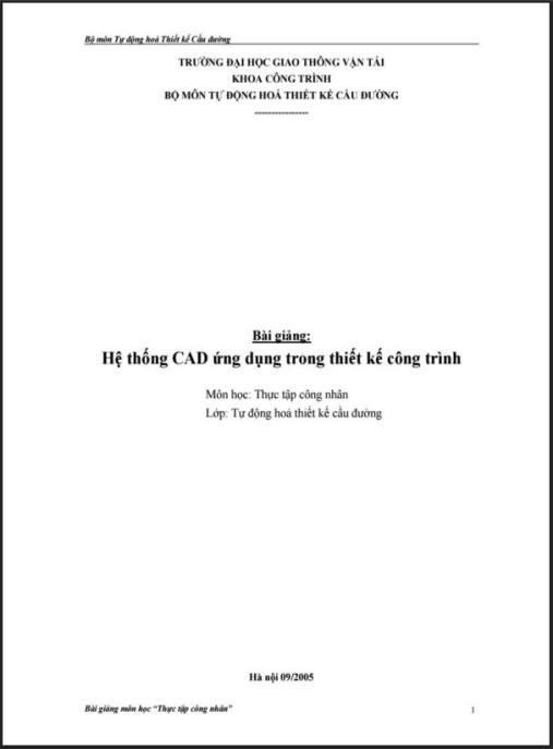 Hệ Thống CAD Ứng Dụng Trong Thiết Kế Công Trình – Hướng Dẫn Thực Tế Chuyên Sâu