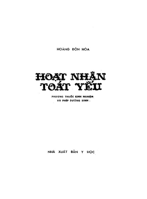Hoạt Nhân Toát Yếu – Tinh Hoa Phật Pháp Áp Dụng Hàng Ngày