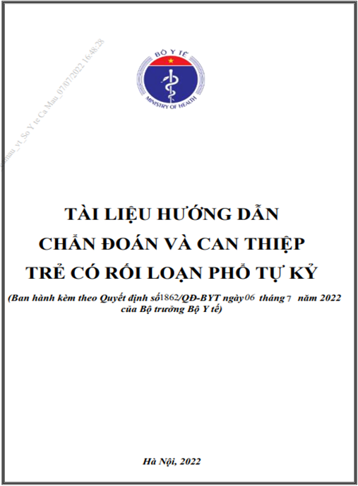 Hướng dẫn chẩn đoán và can thiệp trẻ có rối loạn phổ tự kỷ – Tài liệu thiết yếu cho phụ huynh