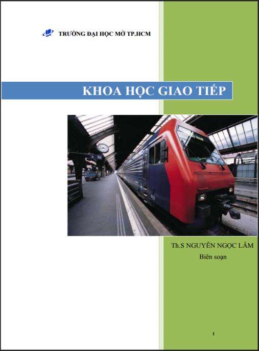 Khoa học giao tiếp – ThS. Nguyễn Ngọc Lâm